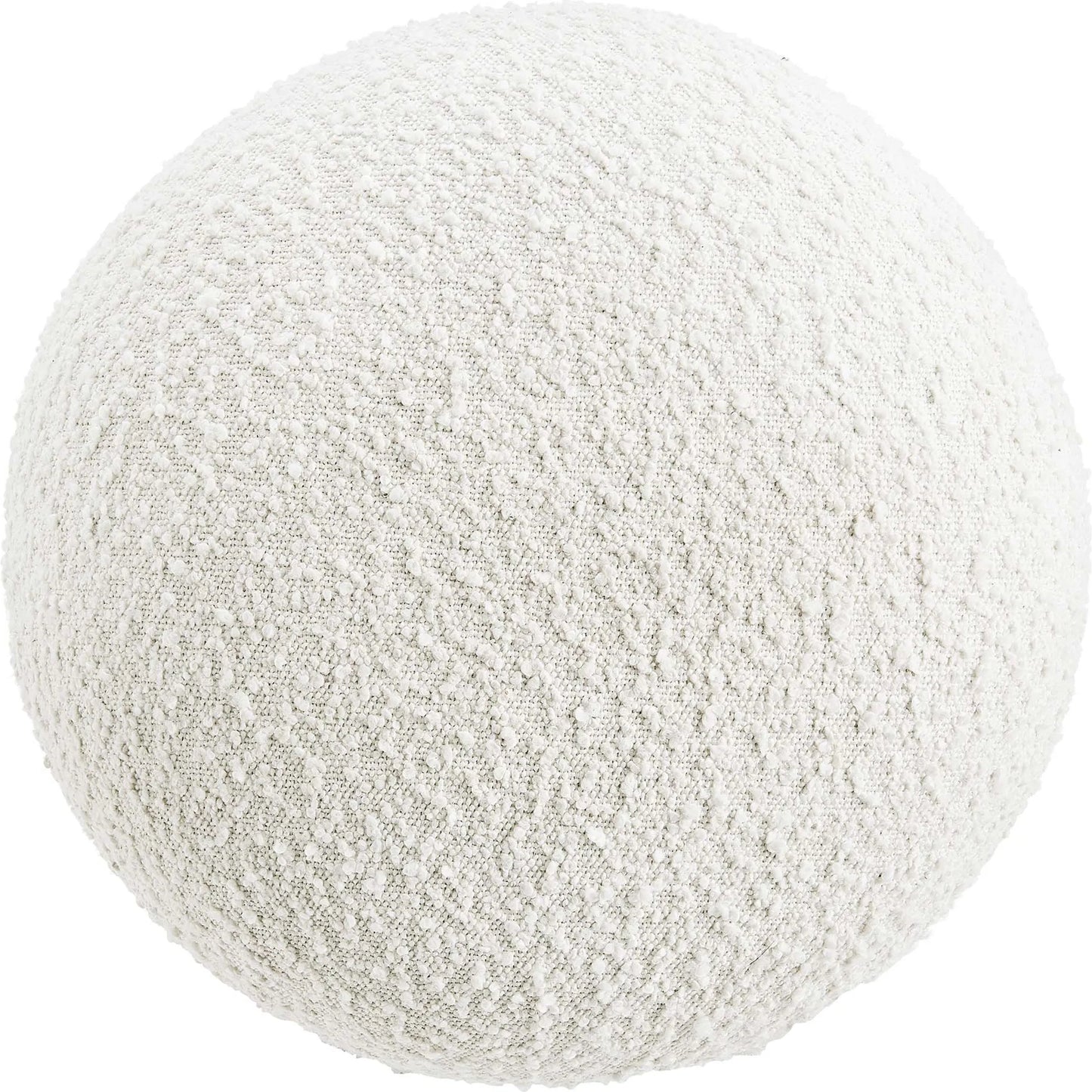 002 SI-2253313 | Additional Silo | Okeechobee Boucle Ottoman by Evans & Londeen in ivory burgundy. Made from boucle upholstered in a unique style.