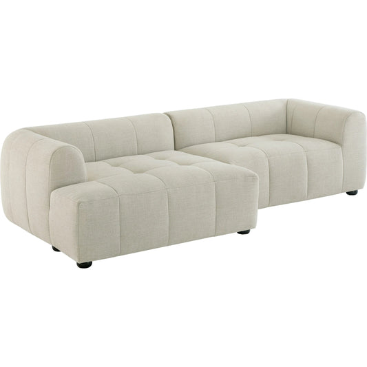Niobrara Left-Facing Modular Sofa with Chaise by Evans & Londeen. Made from upholstered fabric in a transitional style.