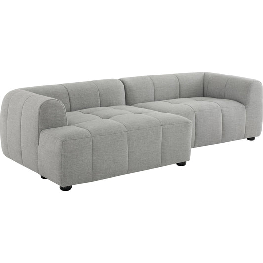 Niobrara Left-Facing Modular Sofa with Chaise by Evans & Londeen. Made from upholstered fabric in a transitional style.