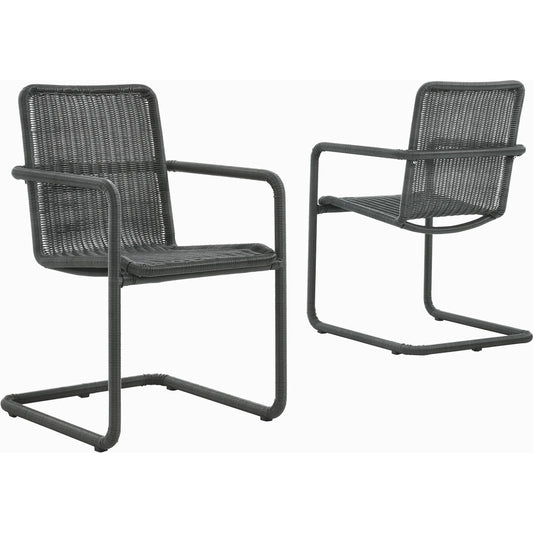 Sun Dining Chairs (Set of 2) by Evans & Londeen. Made from wicker in a rustic style.