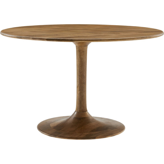 Halstead 48" Round Solid Wood Dining Table by Evans & Londeen. Made from solid wood in a transitional style.