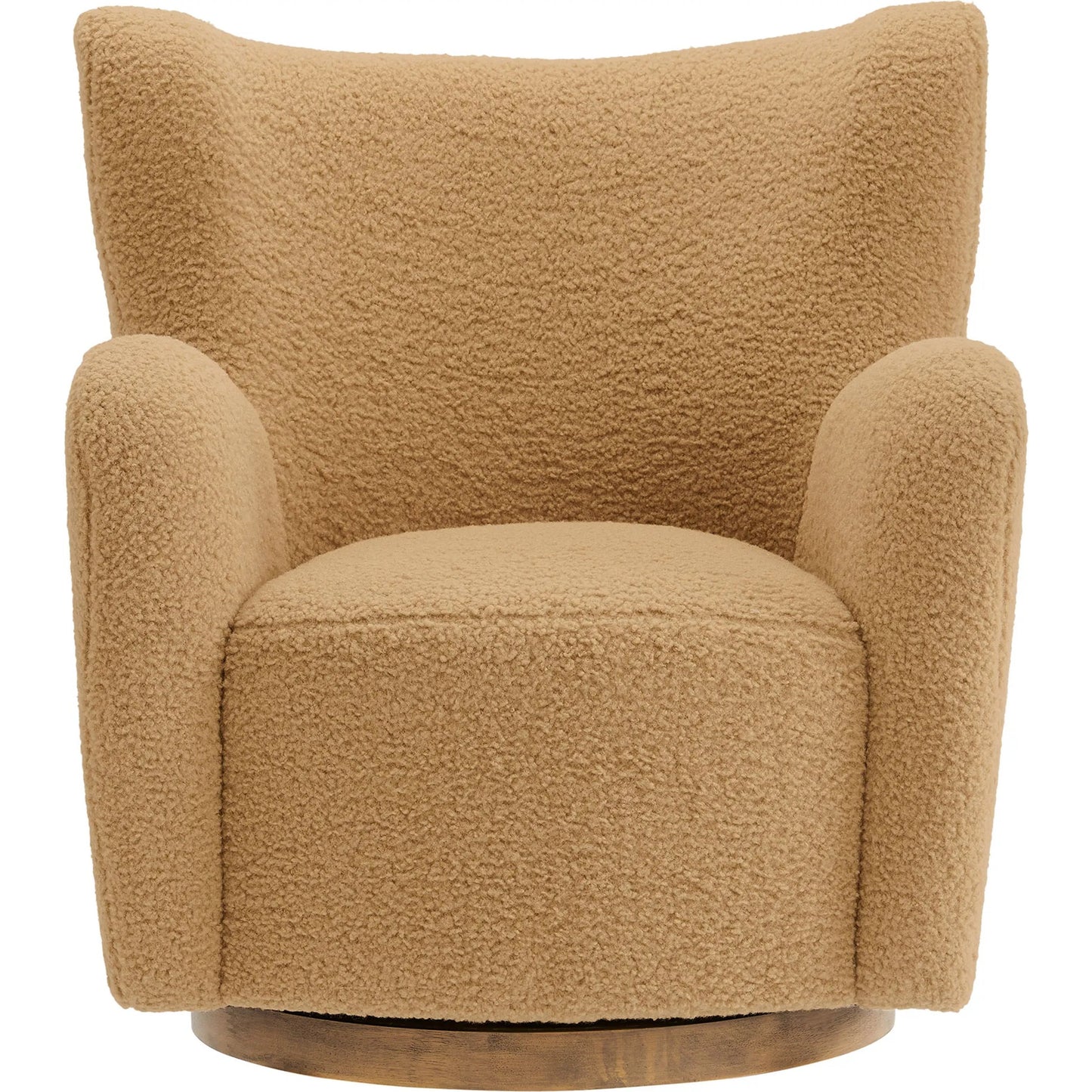 007 SI-2358321 | Additional Silo | Anderson Wingback Sherpa Swivel Accent Chair by Evans & Londeen. Made from sherpa in a unique style.