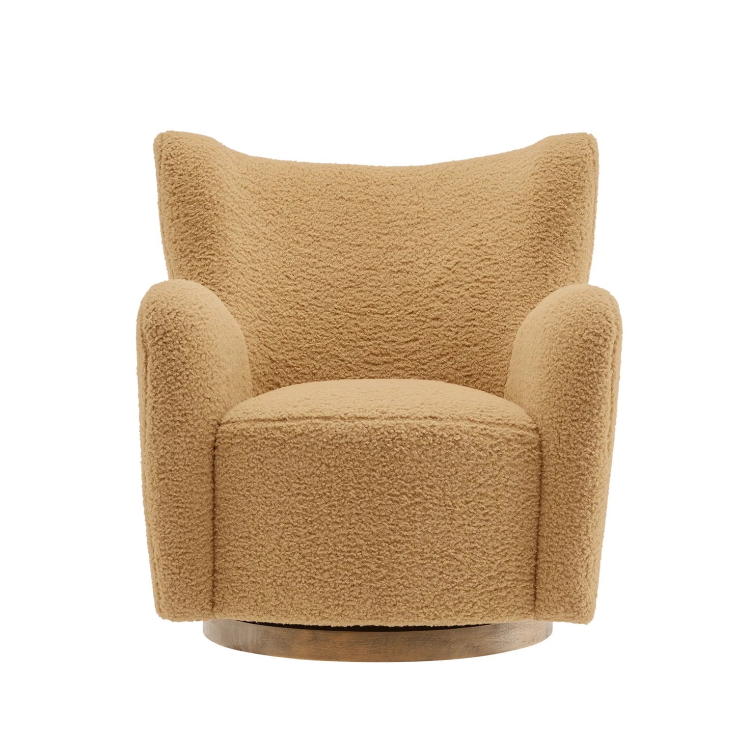 008 SI-2358321 | Additional Silo | Anderson Wingback Sherpa Swivel Accent Chair by Evans & Londeen. Made from sherpa in a unique style.