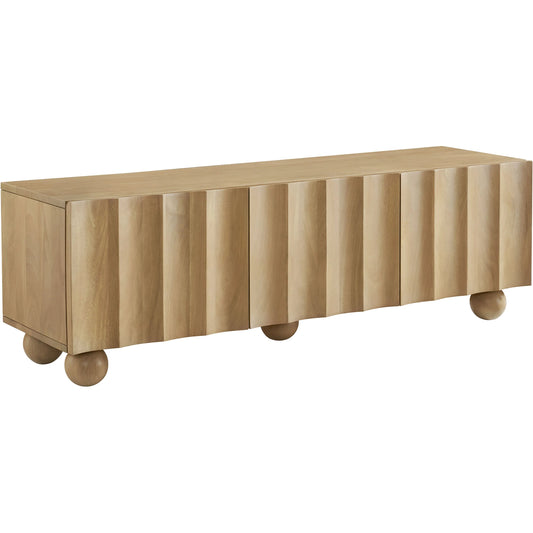 Ellis Scalloped 54" Wood TV Stand by Evans & Londeen. Made from wood in a transitional style.