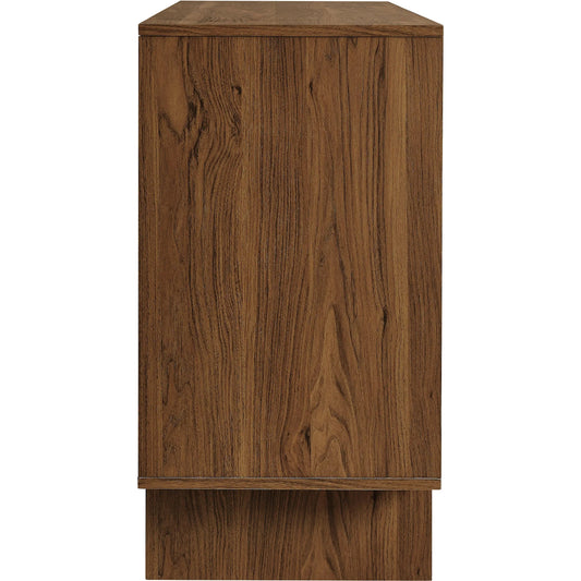 Archuleta 59 Inch 4 Door Geometric Sideboard by Evans & Londeen in walnut. Made from unique in a traditional style.