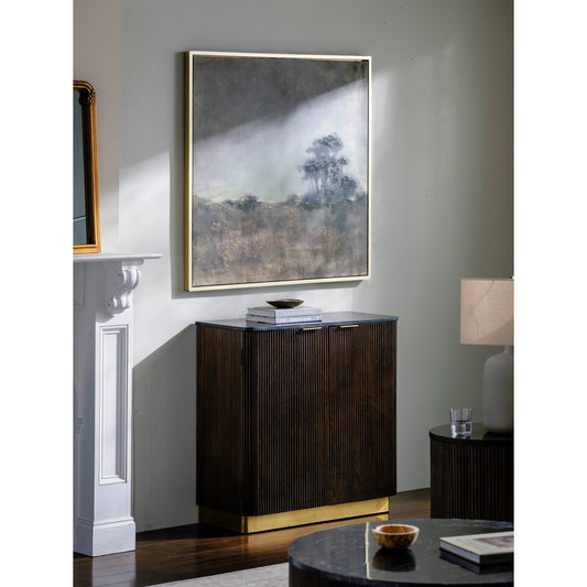 Floresta - 528620 by Surya in brown and hand painted. Made from main: canvas, frame: polystyrene in a modern style.