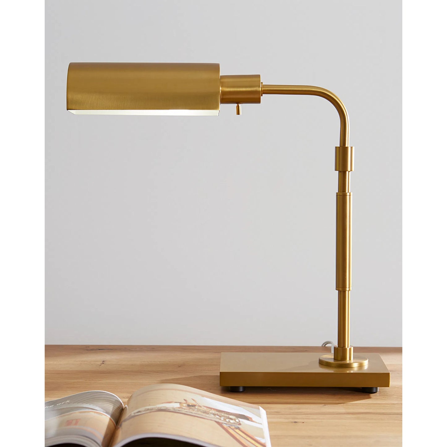 008 SI-2234268 | Unknown | Kenyon Task Table Lamp by Visual Comfort & Co.. Made from steel in a unique style.