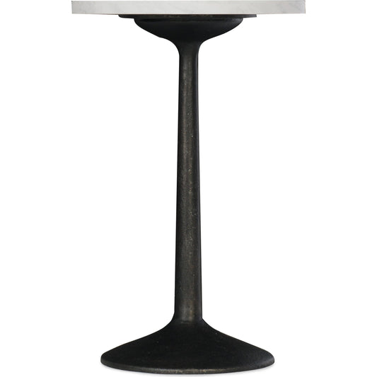 Beaumont Martini Table by Hooker Furniture in white, cream. Made from metal, stone in a modern style.