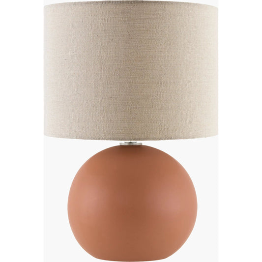 Elio Table Lamp - 538084 by Livabliss in glazed. Made from ceramic, linen, polyester in a modern style.