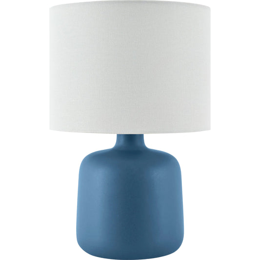 Elio Accent Table Lamp by Livabliss in glazed. Made from ceramic, jute, polystyrene in a modern style.
