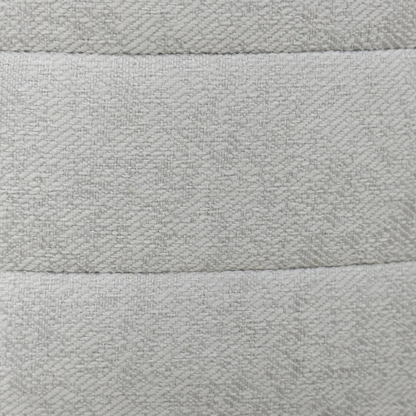 004 SI-2325026 | Closeup | Elio Storage Ottoman by LH Imports in platinum and matte black. Made from metal, foam, 100% polyester fabric in a transitional style.