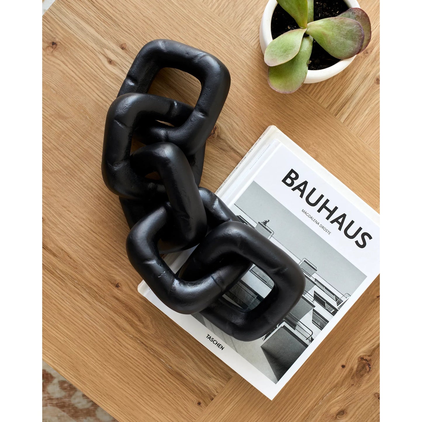 006 SI-2169286 | Lifestyle | Sherman Decorative Sculpture - 540668 by Surya. Made from aluminum in a modern style.