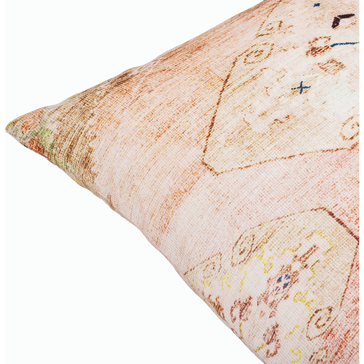 002 SI-2168443,SI-2168444,SI-2168445,SI-2168446,SI-2168447,SI-2168448 | Closeup | Emily Jean Pillow - 534210 by Livabliss in rust, medium gray, medium brown, light gray, black, mustard. Made from polyester in a modern style.