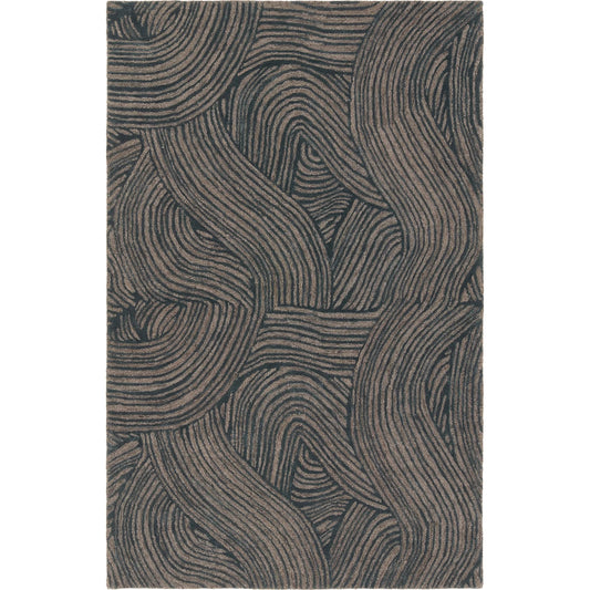 Etho By Nikki Chu ENK16 Rug by Jaipur Living in green, brown. Made from 70% wool, 30% viscose in a unique style.