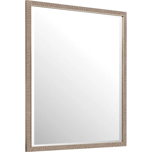 001 SI-2353930 | Primary Silo | Archives Rectangle Mirror by Hooker Furniture in satin brass. Made from wood, metal, mirror in a modern style.