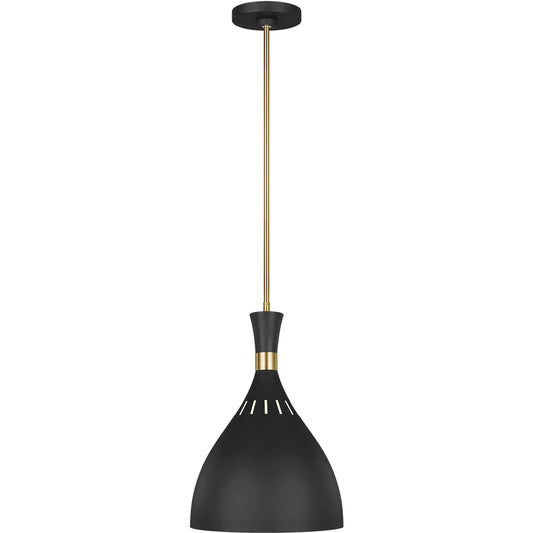 Joan Large Pendant by Generation Lighting. Made from steel in a modern style.