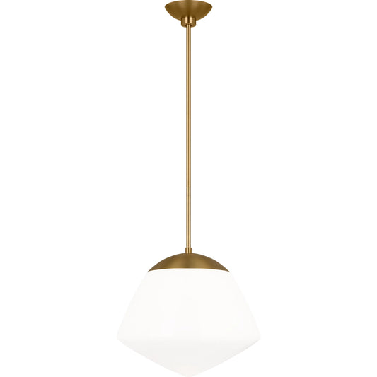 Milne Small Pendant by Visual Comfort & Co.. Made from steel in a modern style.
