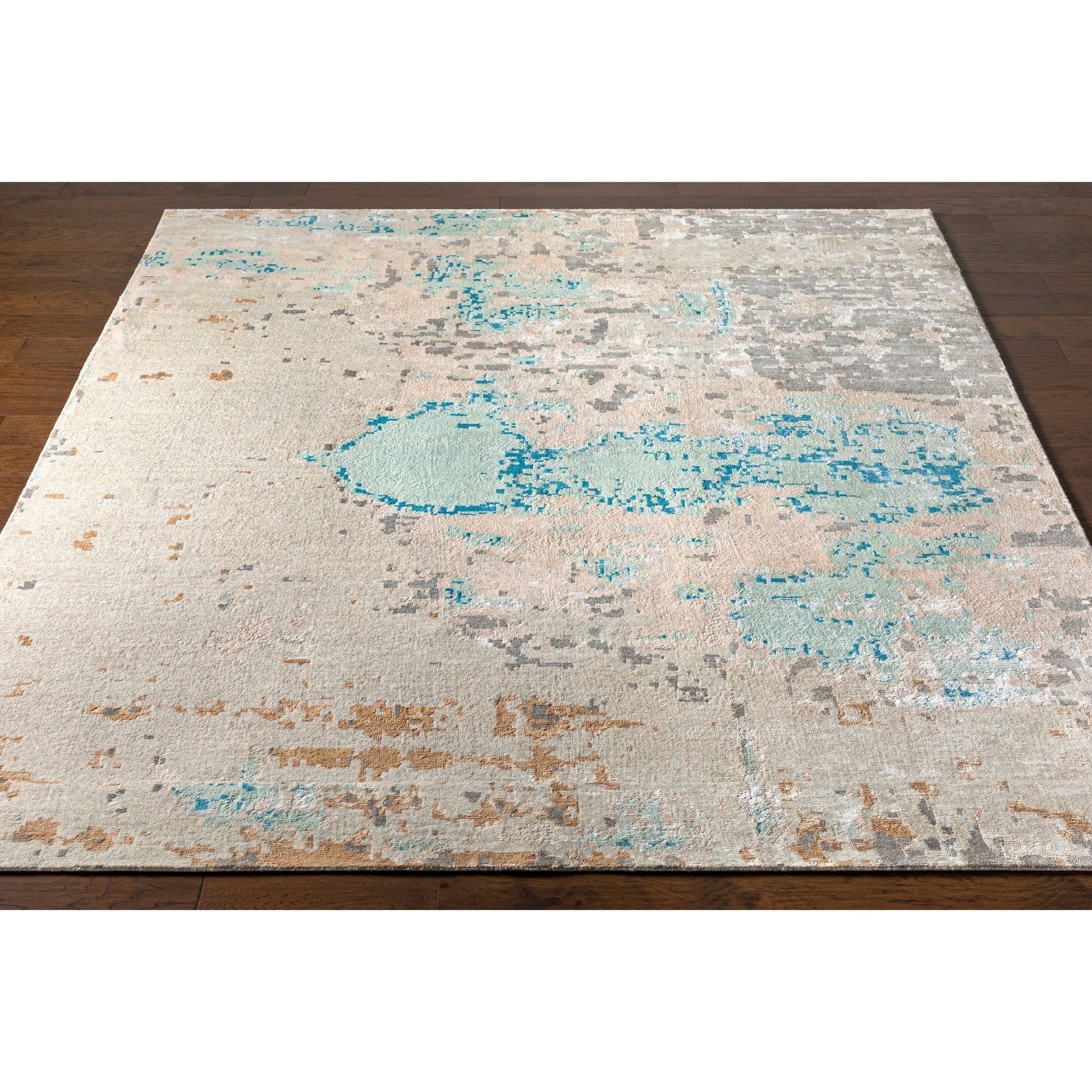 Ephemeral Rug - 17403 by Surya. Made from 50% art silk, 50% wool in a unique style.