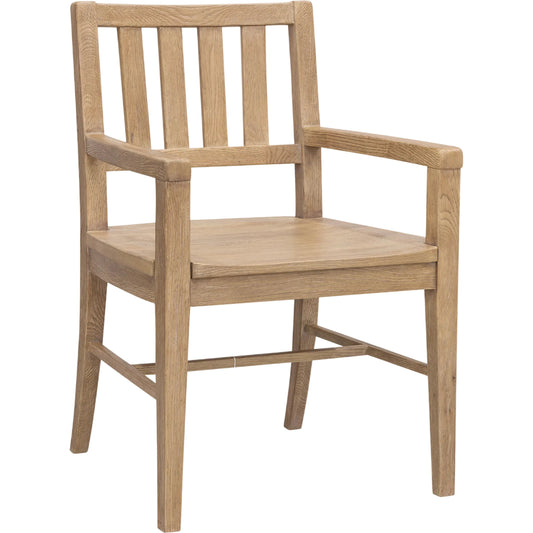 001 SI-2458450 | Primary Silo | Driftwood Splatback Arm Chair by Hooker Furniture. Made from unique in a transitional style.