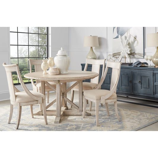 Alcove Side Chair (Set of 2) by A.R.T. Furniture. Made from alder solids, foam, fabric in a modern style.