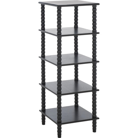 Cabarrus 5 Tier Shelving Unit by HedgeApple Essentials. Made from pine wood, mdf in a modern style.