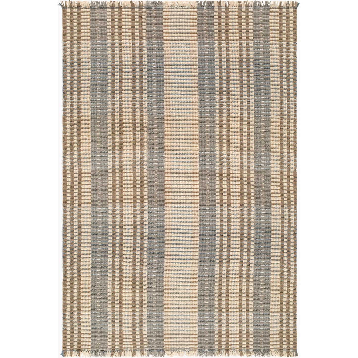 000 SI-2633112,SI-2633113,SI-2633114,SI-2633115,SI-2633116 | Primary Silo | Ethos ETH-2302 Rug by Livabliss in taupe slate gray sand ivory. Made from wool, cotton, polyester in a unique style.