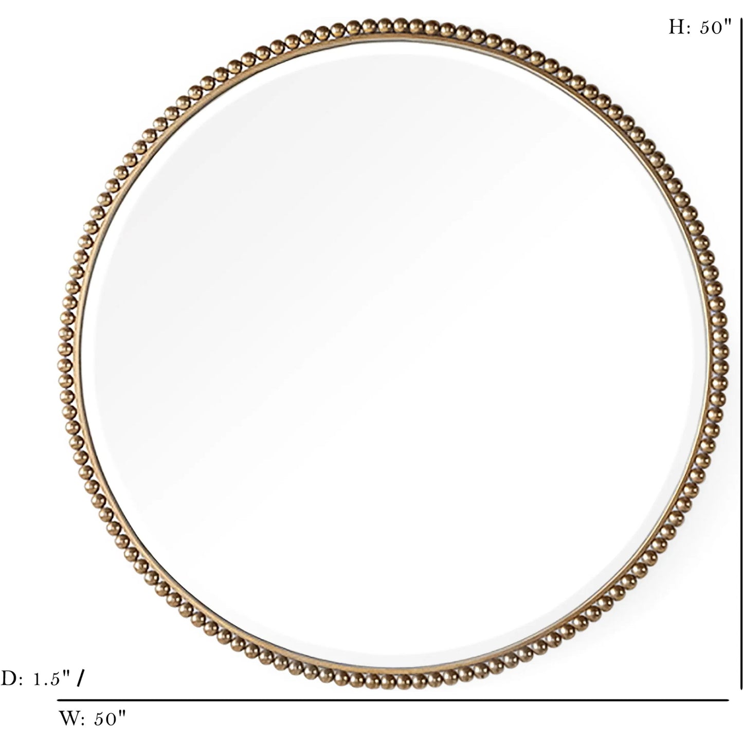 003 SI-2448833 | Additional Silo | Eres Mirror by Zentique in antique gold. Made from iron, mirror, mdf in a unique style.