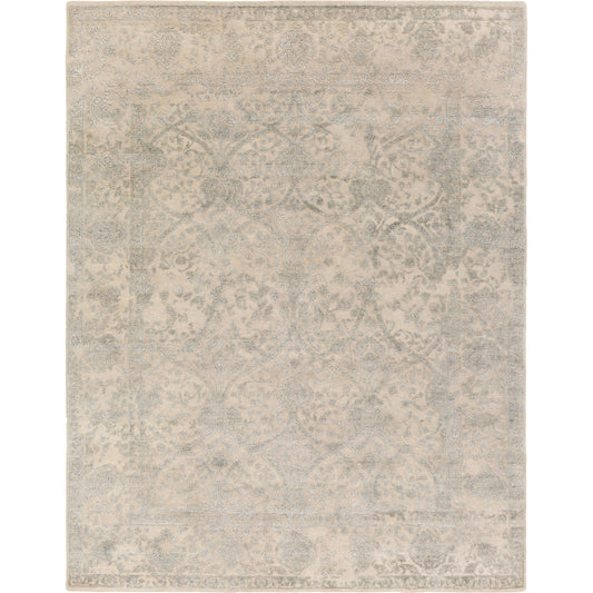 Euphoric Rug - 20728 by Surya in light gray, light slate. Made from unique in a unique style.