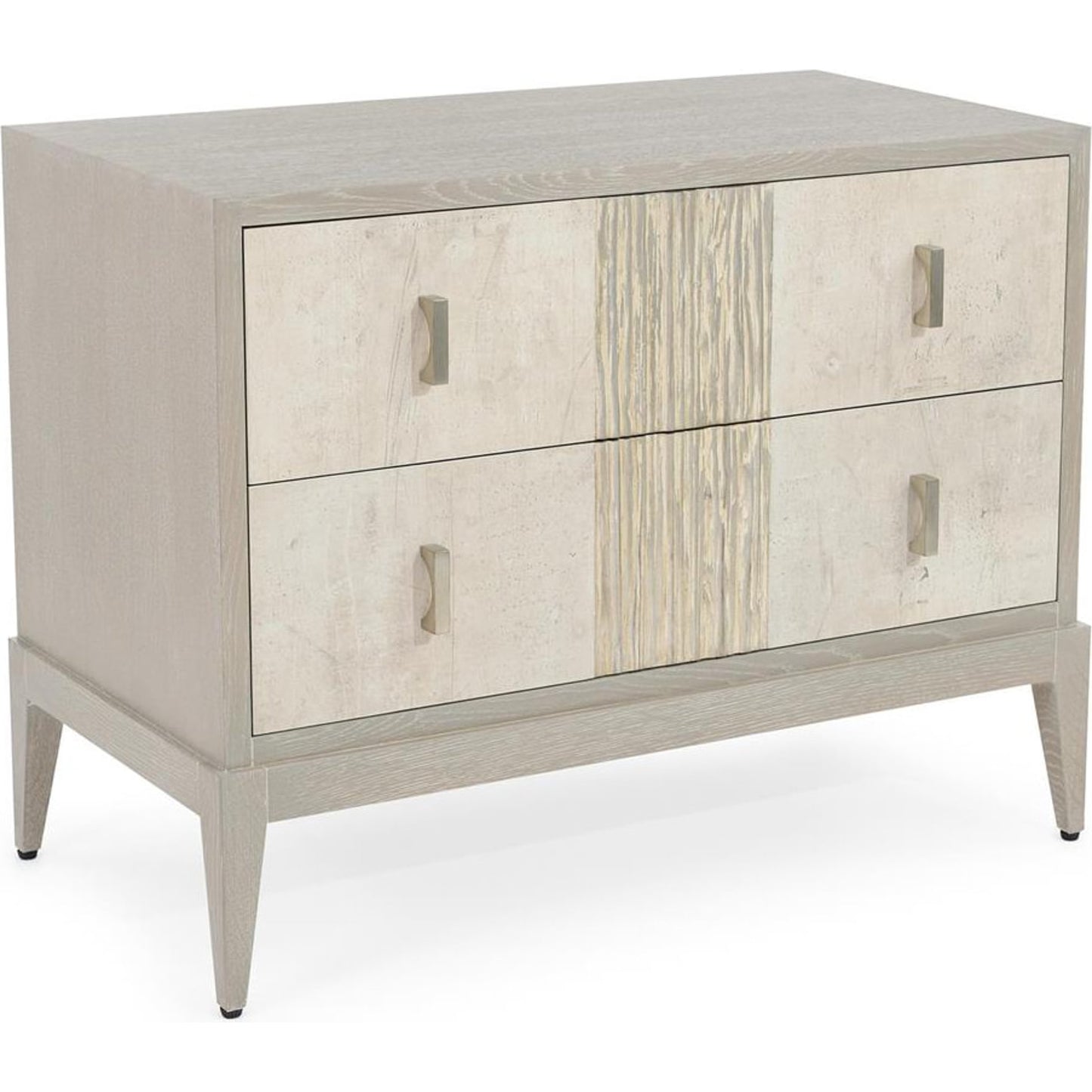 001 SI-1903373 | Additional Silo | Aspis Nightstand by John-Richard in tan and grey oak. Made from unique in a coastal style.
