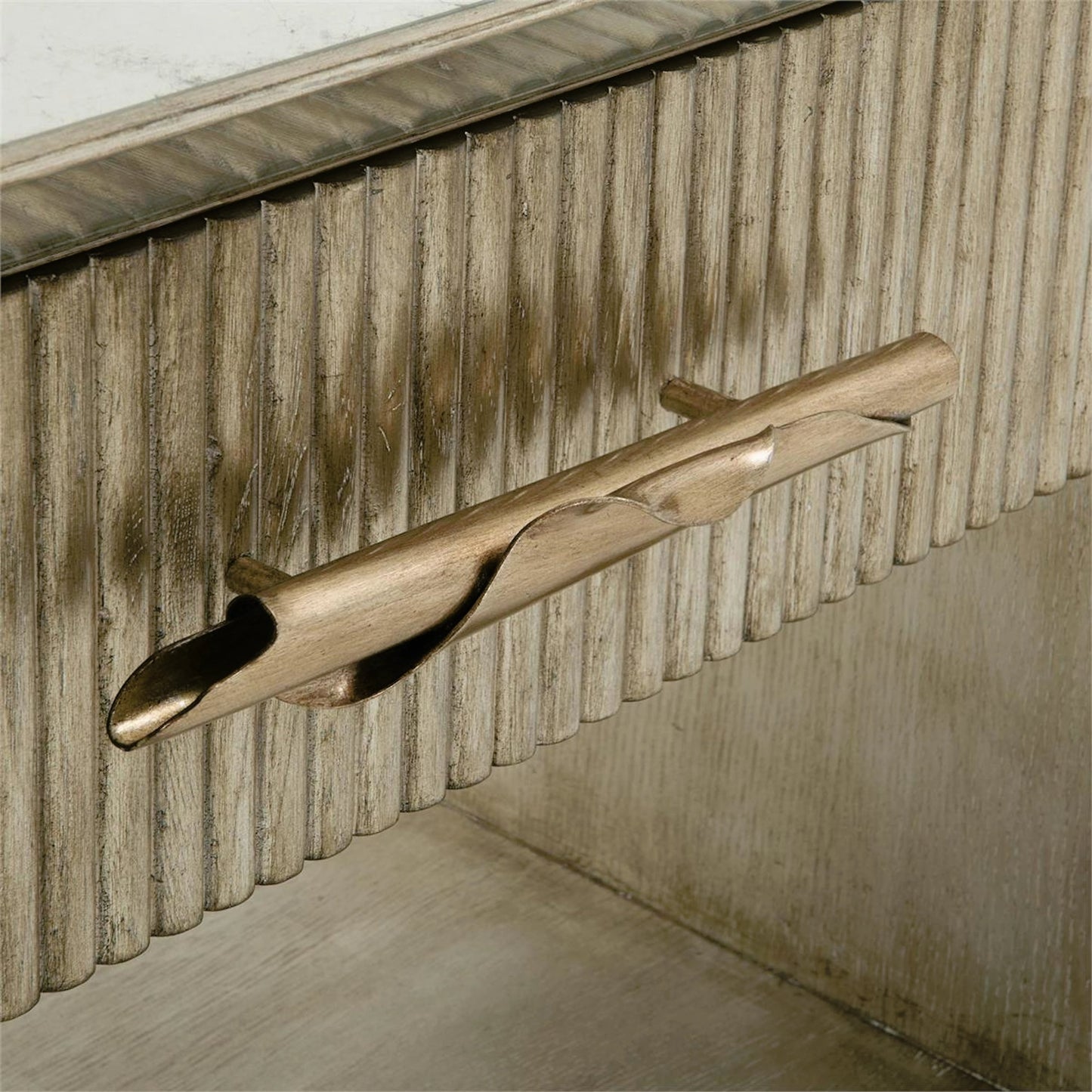 004 SI-2171079 | Closeup | Moon Shadow Nightstand by John-Richard. Made from unique in a modern style.