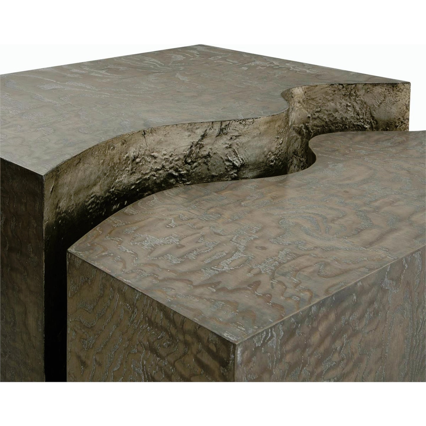 003 SI-2170140 | Closeup | Calaveras Two-Piece End Table by John-Richard. Made from unique in a modern style.