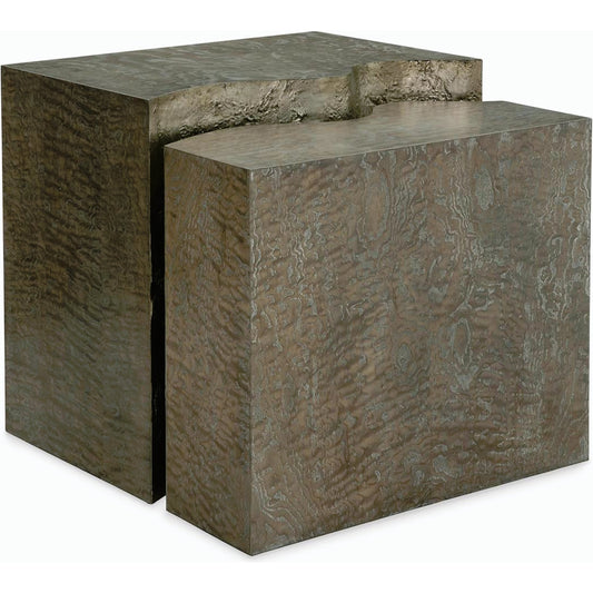 Calaveras Two-Piece End Table by John-Richard. Made from unique in a modern style.