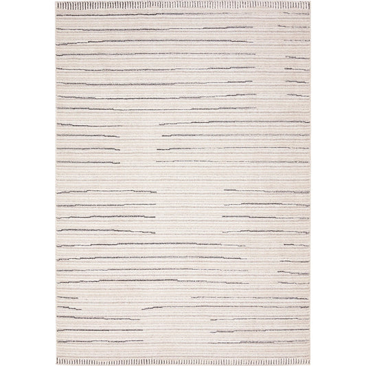 Eva EVA02 Rug by Jaipur Living in ivory, black. Made from 100% polyester in a unique style.