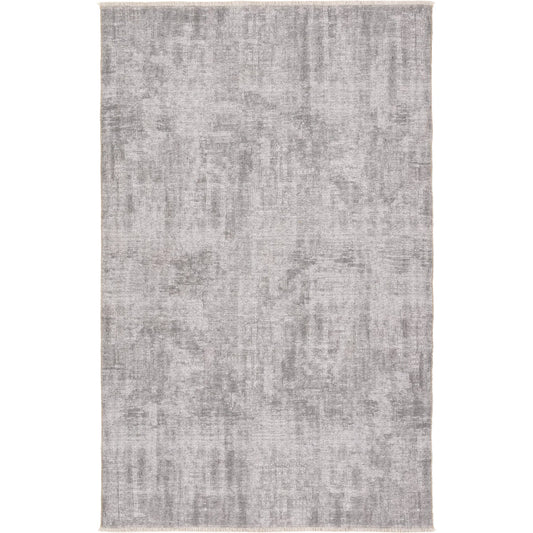 Everette EVR03 Rug by Jaipur Living in light gray, taupe. Made from 100% polyester in a unique style.