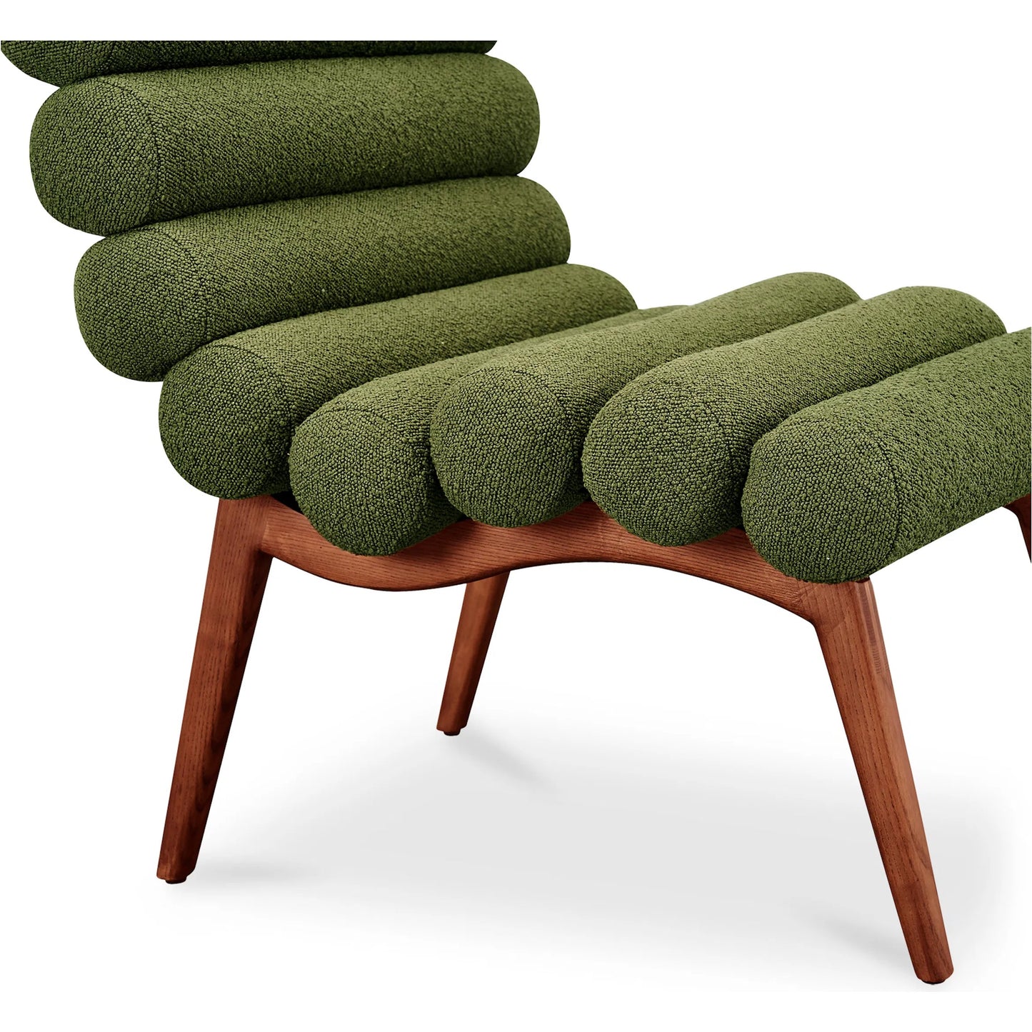 012 SI-2253593 | Unknown | Arlo Accent Chair Performance Fabric by Moe's Home Collection. Made from upholstery: 100% polyester, ash wood legs, high density foam seat, plywood, metal frame in a unique style.