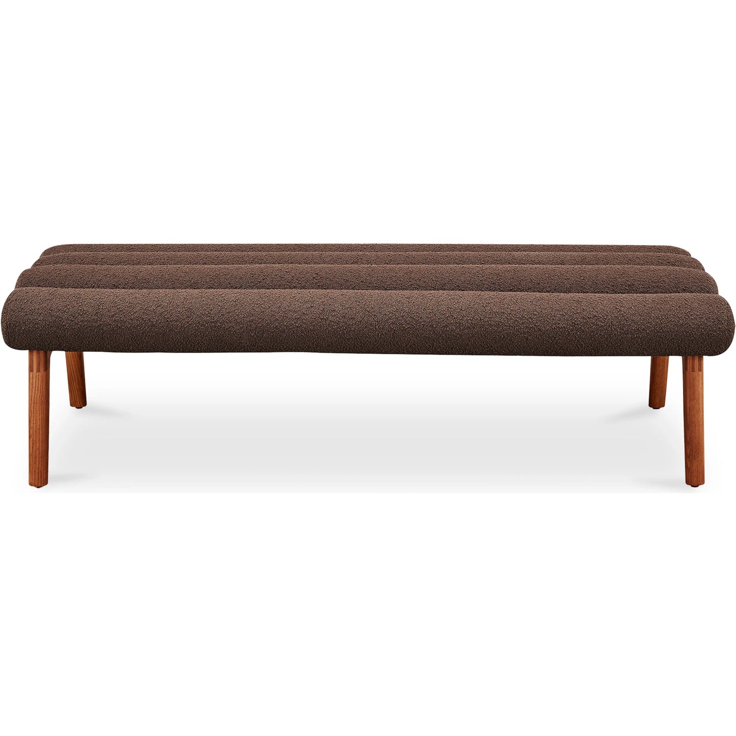 003 SI-2253597 | Additional Silo | Arlo Bench Performance Fabric by Moe's Home Collection in dark green and walnut. Made from upholstery: 100% polyester, ash wood legs, high density foam seat, plywood, metal frame in a unique style.