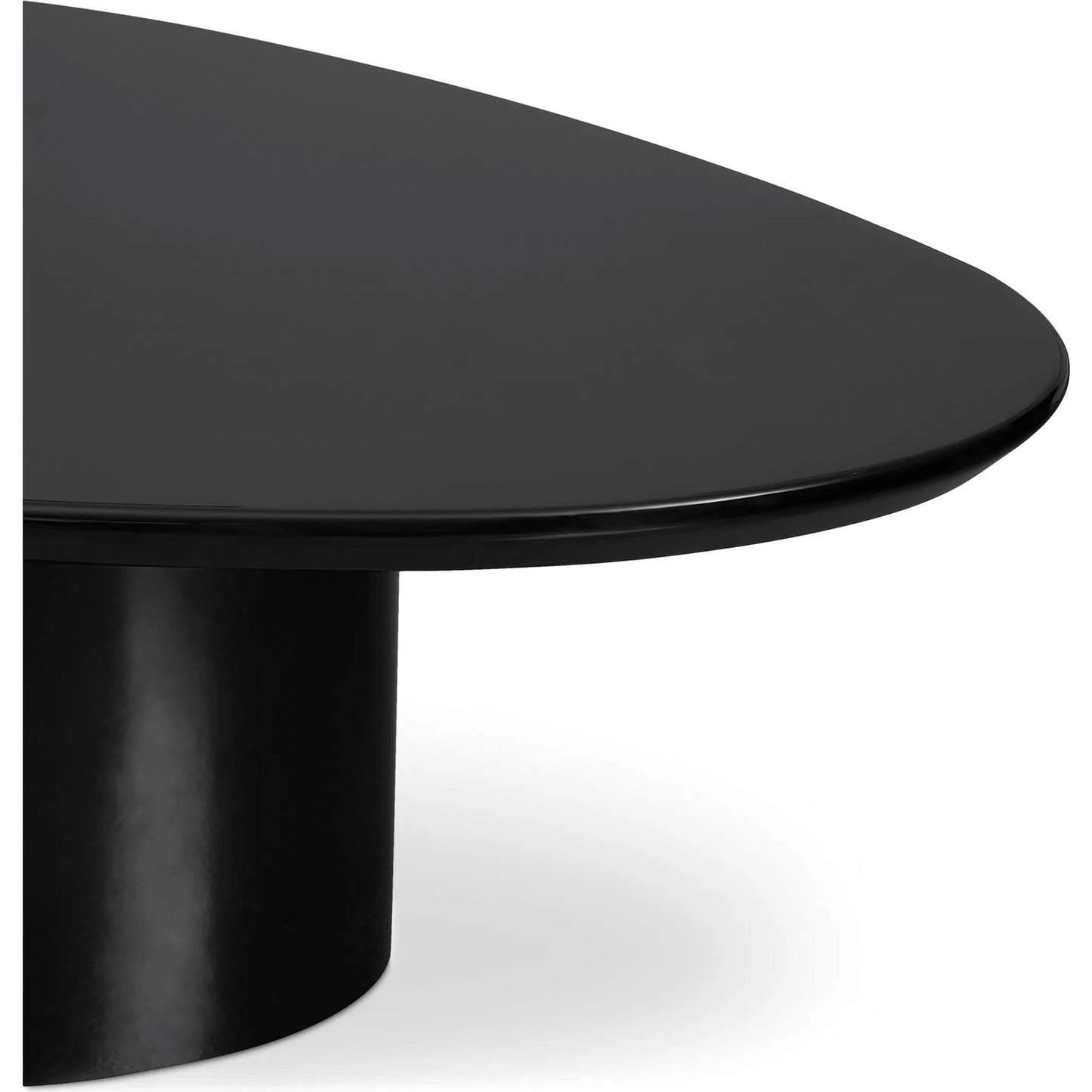 009 SI-2253687 | Closeup | Eden Coffee Table by Moe's Home Collection in lacquer. Made from mdf with high, gloss lacquer in a unique style.