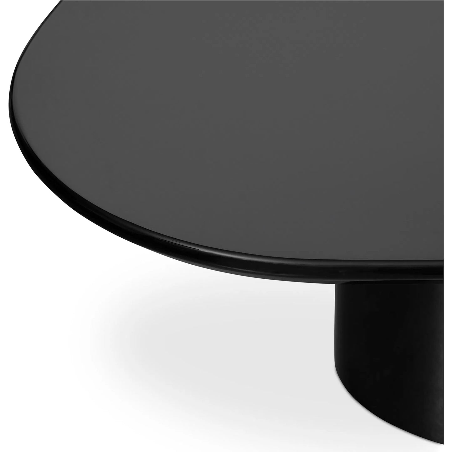 010 SI-2253687 | Closeup | Eden Coffee Table by Moe's Home Collection in lacquer. Made from mdf with high, gloss lacquer in a unique style.
