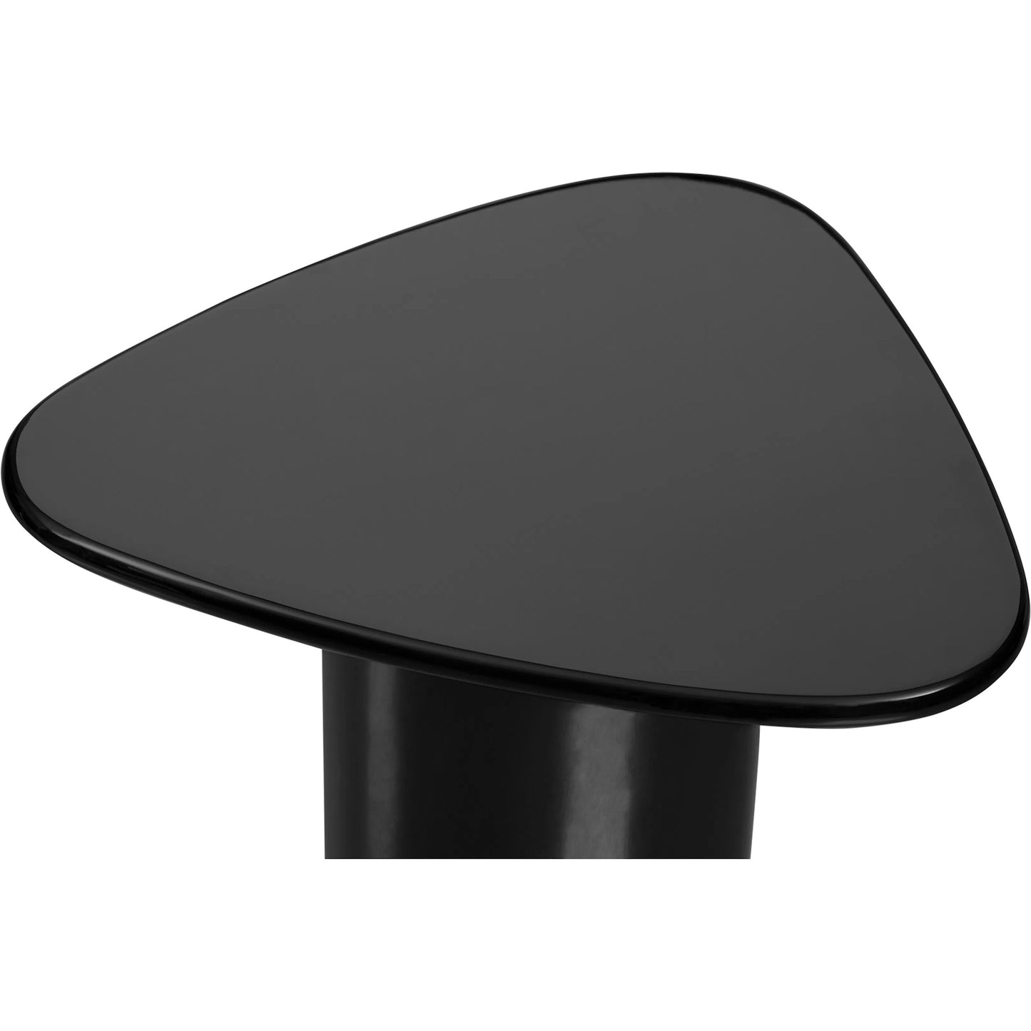 008 SI-2253684 | Closeup | Eden Accent Table by Moe's Home Collection in lacquer. Made from mdf with high, gloss lacquer in a unique style.