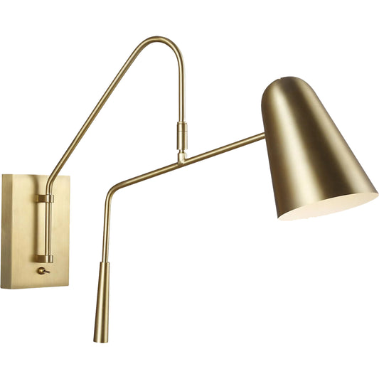 Simon Wall Sconce by Generation Lighting. Made from steel in a modern style.