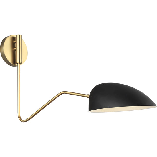 Jane Task Sconce by Visual Comfort & Co.. Made from steel in a modern style.