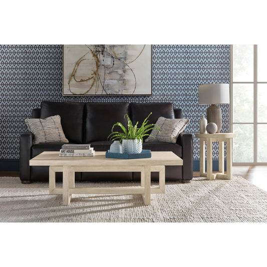 Commerce and Market Modern Side Table by Hooker Furniture in light wood and natural. Made from unique in a transitional style.