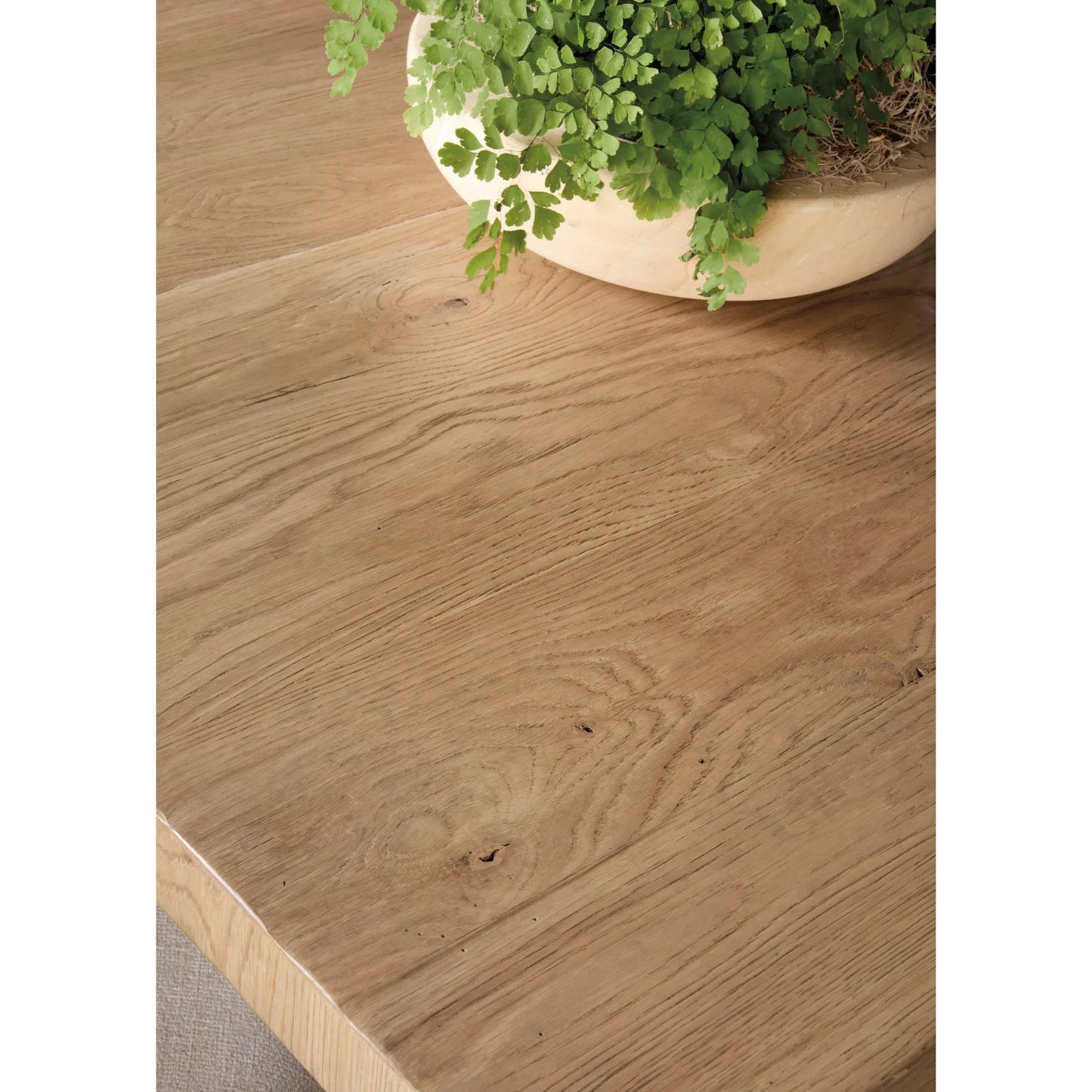 005 SI-2458442 | Closeup | Driftwood Rectangle Dining Table with Two 20-inch Leaves by Hooker Furniture. Made from unique in a transitional style.
