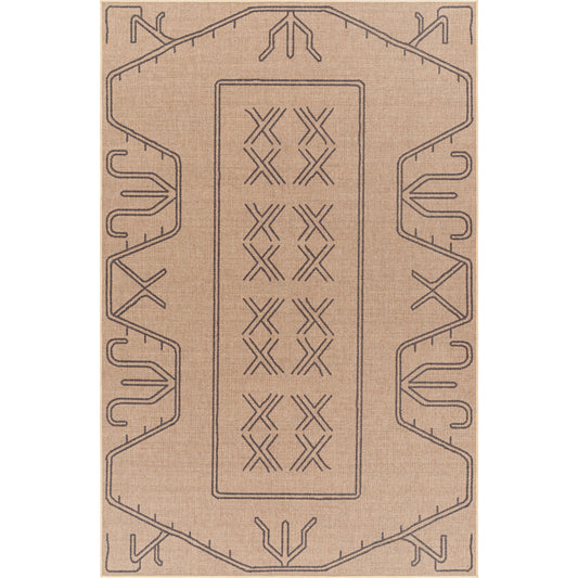 001 SI-1948043,SI-1948044,SI-1948045,SI-1948046,SI-1948047,SI-1948048 | Primary Silo | Ez Jute Rug - 32825 by Livabliss in light brown, black, beige. Made from main: 100% recycled material in a unique style.