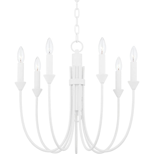Cate Chandelier by Troy. Made from iron, steel in a transitional style.