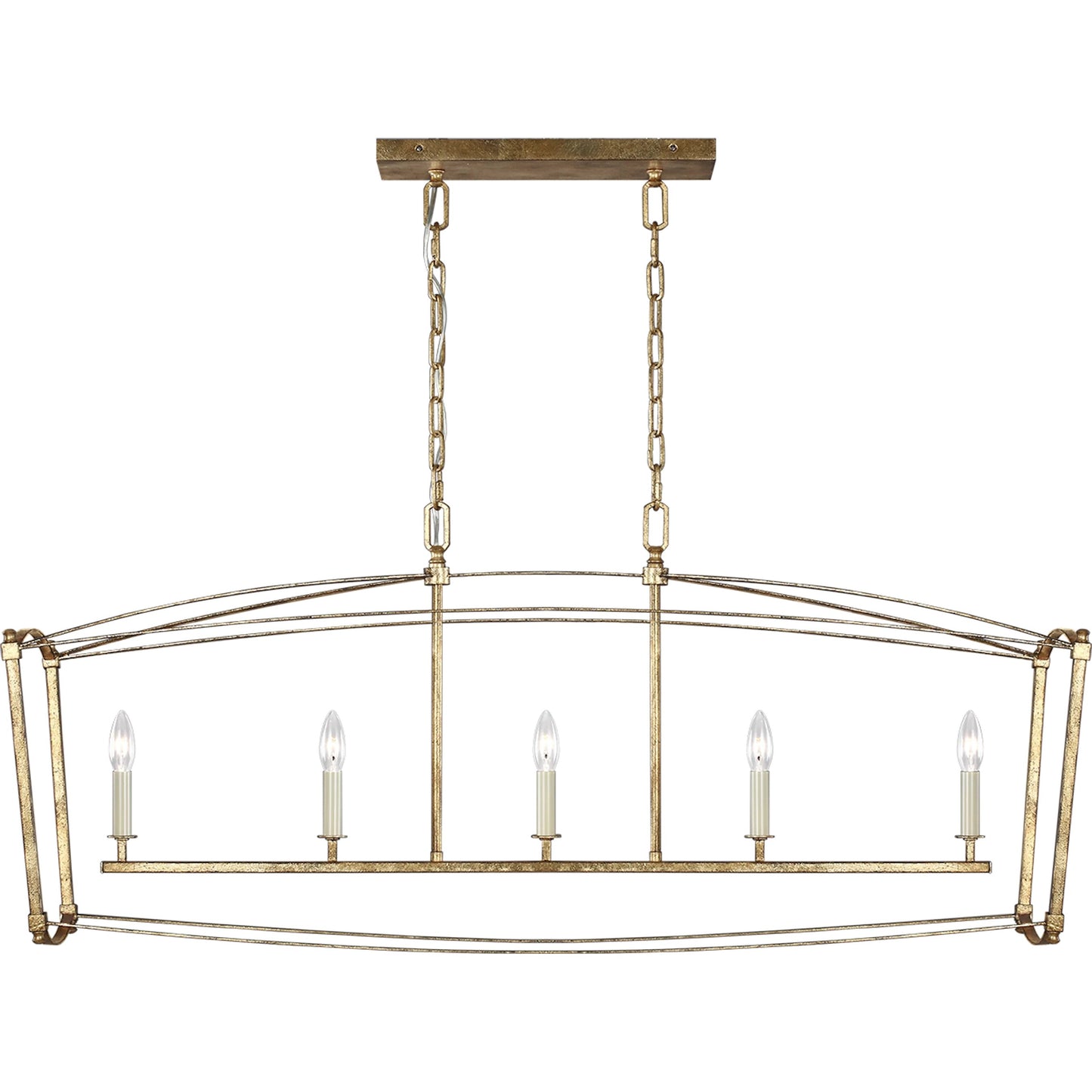 002 S-344932 | Primary Silo | Thayer Linear Chandelier by Generation Lighting. Made from steel in a transitional style.