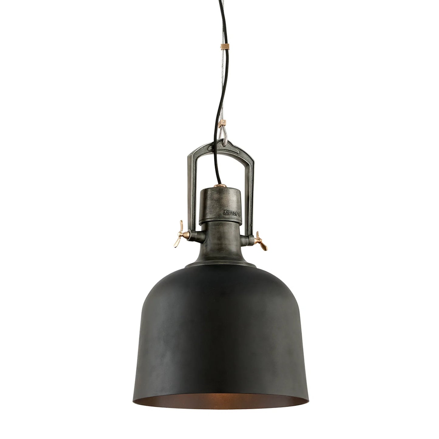 004 SI-2327989 | Additional Silo | Hangar 31 Pendant by Troy in soft black. Made from hand worked iron in a modern style.