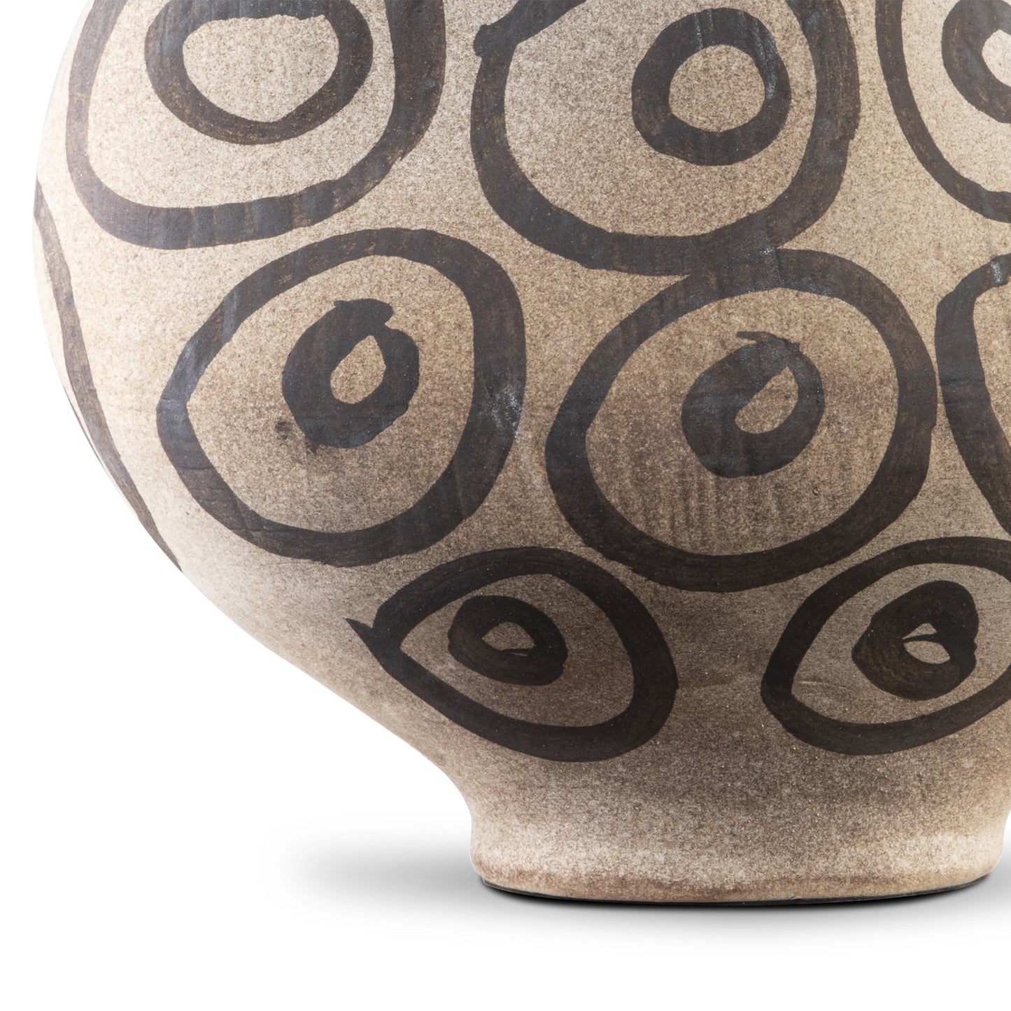 008 SI-2007765 | Additional Silo | Han Dynasty Bowl by Currey and Company in textured brown, light earth. Made from porcelain in a modern style.