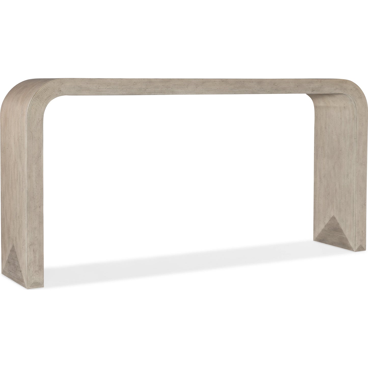 001 SI-1900716 | Additional Silo | Commerce & Market Delta Console Table by Hooker Furniture in natural light wood. Made from wood, resin in a modern style.