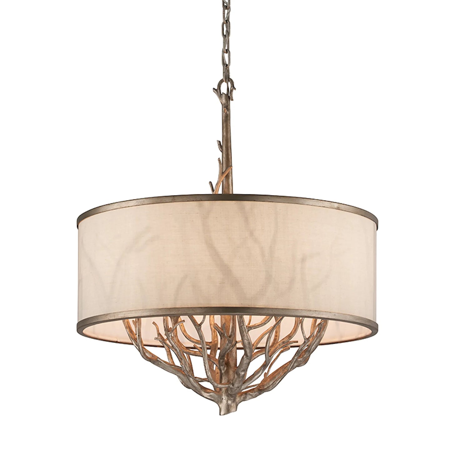 002 SI-2328445 | Additional Silo | Whitman Chandelier by Troy in vienna bronze. Made from hand worked iron in a unique style.